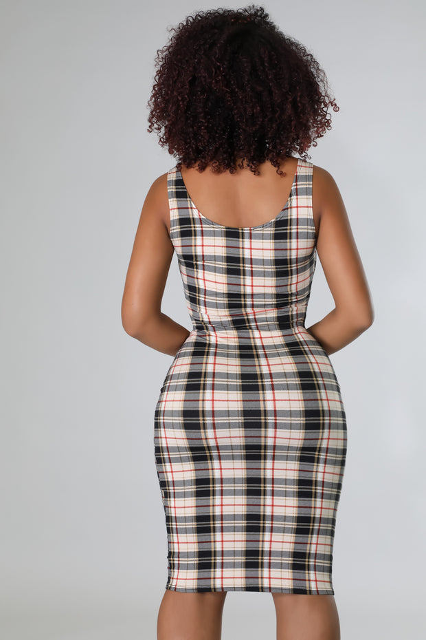 Plaid Impressions Dress