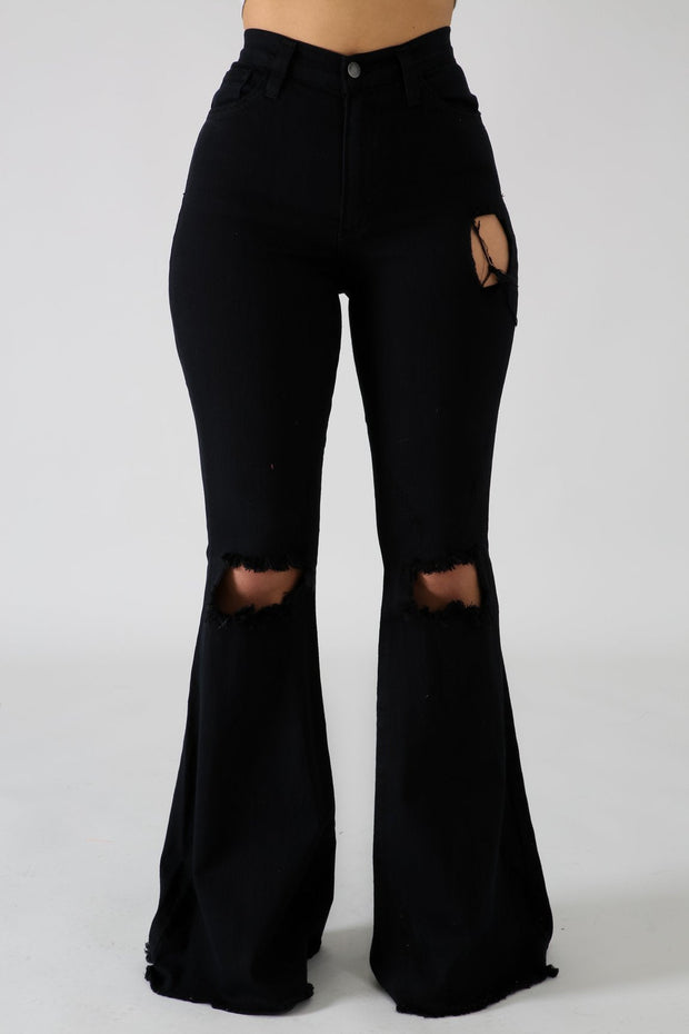 Black Best look Jeans - Slay Brand llc