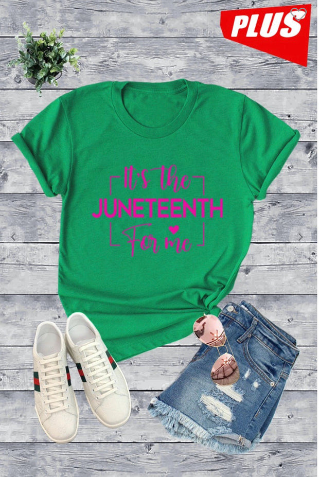 Juneteenth For Me Tee
