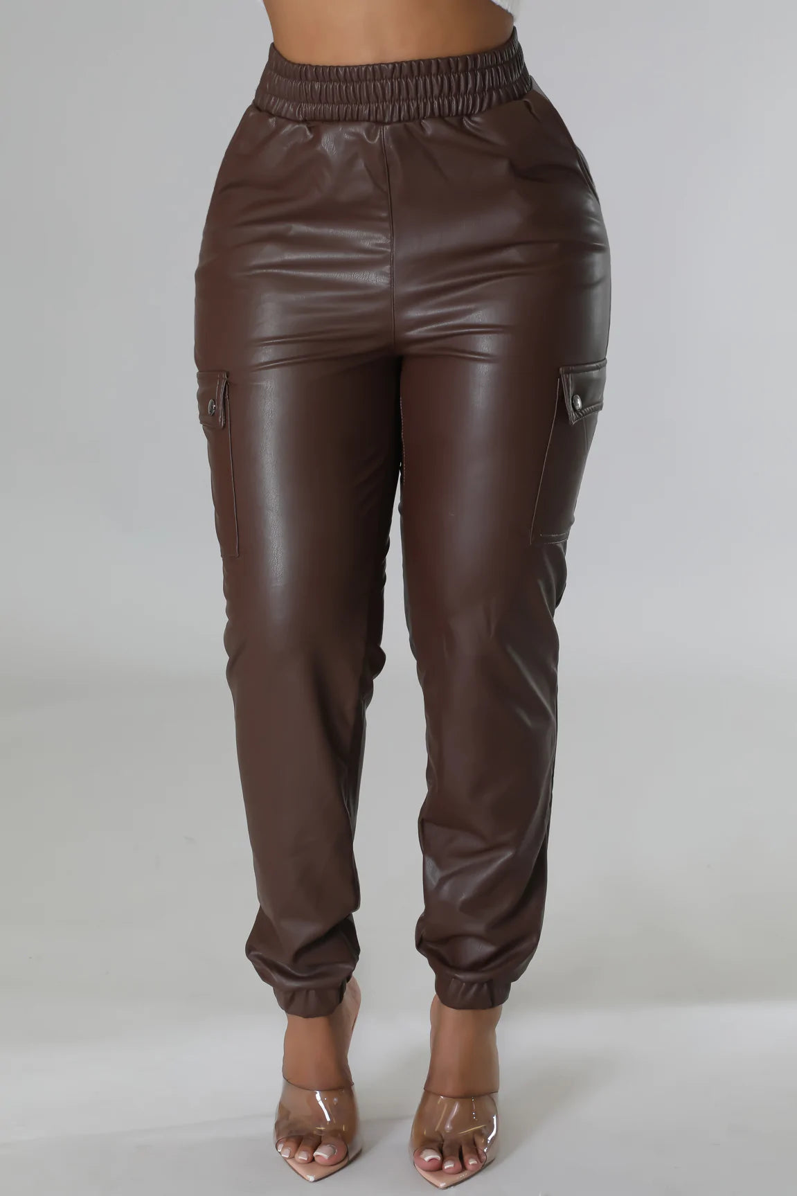 Queen leatherette pants