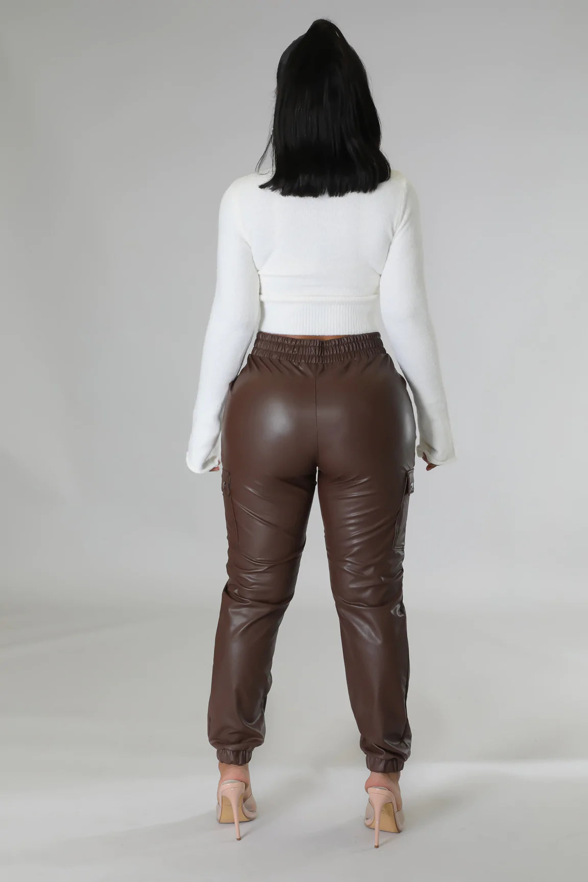Queen leatherette pants