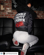 Poppin bomber jacket - Slay Brand llc